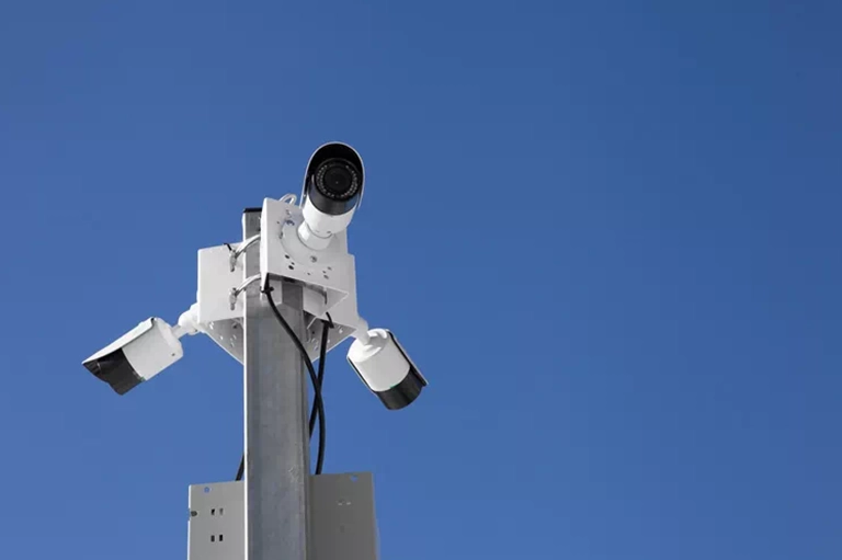 Mobilna wieża CCTV